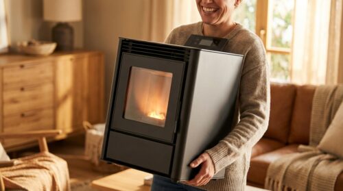 scopri la rivoluzione per chi utilizza stufe a pellet: finalmente puoi dire addio al peso e alla fatica dei sacchi di pellet. innovazioni che semplificano la tua esperienza di riscaldamento.