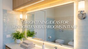 bagno senza finestra: scopri 7 idee pratiche per aumentare la luminosità e rendere il tuo spazio più accogliente e funzionale.